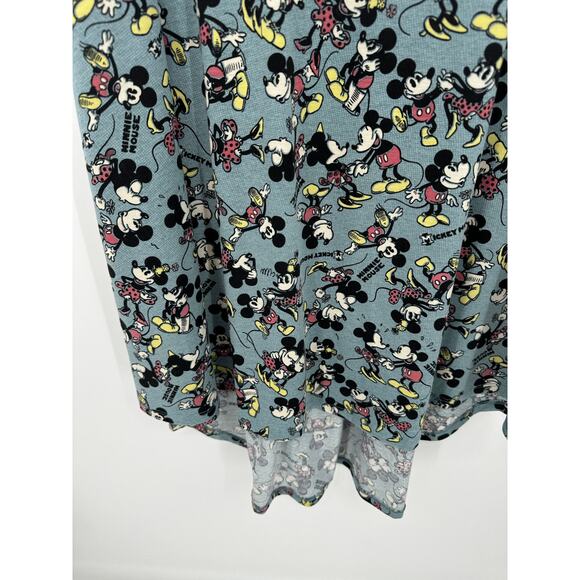 Lularoe Disney Vacation Mickey Mouse Short Sleeve Dress Women's Size XX-Small - Picture 4 of 8